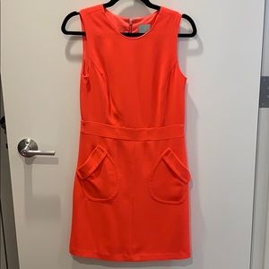 CeCe New Orange Neon Dress